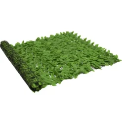 Insynsskydd gröna blad 300x150 cm