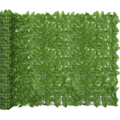 Insynsskydd gröna blad 300x150 cm