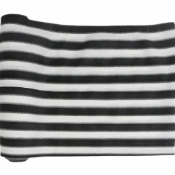 Insynsskyddsnät antracit och vit 1,2x10 m HDPE 195 g/m²