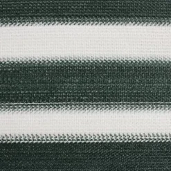 Insynsskyddsnät i HDPE - Grön & Vit | Storlek: 3,6x10 m | Vikt: 75 g/m²