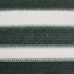 Insynsskyddsnät i HDPE - Solskydd och avskildhet | Färg: Grön/Vit | Storlek: 1,2x10 m