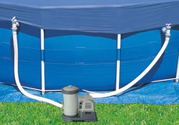 Intex 29060, Filterslang, Vit, Plast, Ovanmarkspool, Rund, 3,8 cm