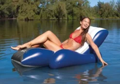 INTEX - flytande stol pool - uppblåsbar stol - 180x135 cm