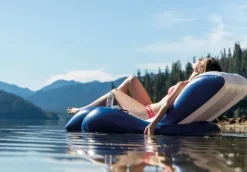 INTEX - flytande stol pool - uppblåsbar stol - 180x135 cm