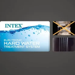 INTEX Bubbelpool rund PureSpa 216x71 cm 6 personer