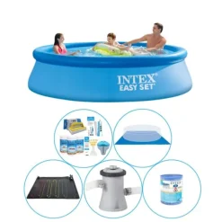 Intex Easy Set Runt 305x76 cm - 6-delat - Simbassäng Plus Tillbehör
