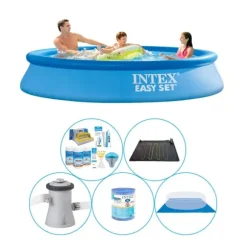 Intex Easy Set Runt 305x61 cm - 6-delat - Simbassäng Plus Tillbehör
