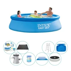 Intex Easy Set Runt 305x76 cm - Deluxe Poolpaket