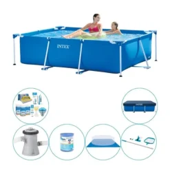 Intex Frame Pool Pool - 220 x 150 x 60 cm - Inklusive tillbehör
