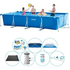 Intex Frame Pool Swimming Pool Super Deal - 450 x 220 x 84 cm