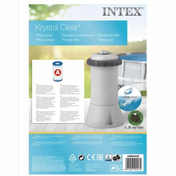 INTEX Patronfilterpump 2271 L/tim 28604GS