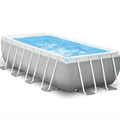 INTEX Pool set Prism Frame rektangulär 400x200x100 cm