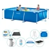 Intex Rampool rektangulär 300x200x75 cm - Deluxe Poolpaket