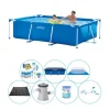 Intex Rampool rektangulär 260x160x65 cm - Poolset