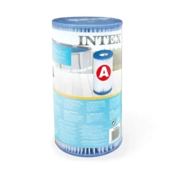 Intex rektangulär ram swimmingpool - 450 x 220 x 84 cm - Blå - ingår Tillbehör A325