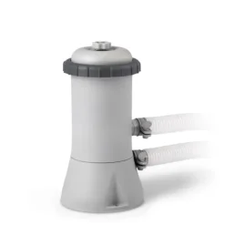 Intex Rund Uppblåsbar Easy Set Pool - 396 x 84 cm - Blå - Inklusive Tillbehör - CB91