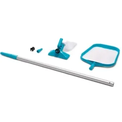 Intex Rund Uppblåsbar Easy Set Pool - 366 x 76 cm - Blå - Inklusive Tillbehör - CB93