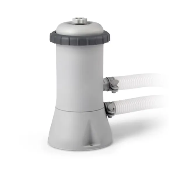 Intex Rund Uppblåsbar Easy Set Pool - 366 x 76 cm - Blå - Ingår Tillbehör CB73