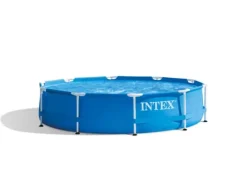 Intex simbassäng - Metallstomme - 305 x 76 cm - Inklusive solsegel