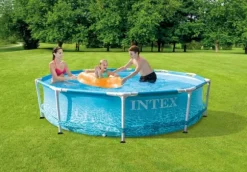 Intex Simbassäng Metallstomme 305x76 cm - Poolpaket