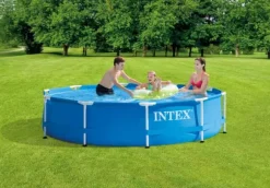 Intex Simbassäng Metallstomme 305x76 cm - Poolset