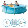 Intex Simbassäng Metallstomme 305x76 cm - Poolpaket