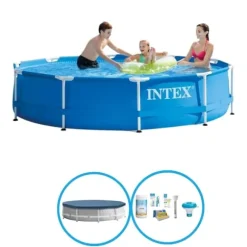 Intex Simbassäng Metallstomme 305x76 cm - Poolpaket