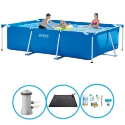 Intex simbassäng rektangulär ram 300x200x75 cm - poolerbjudande