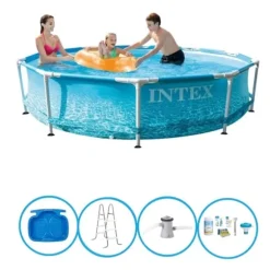 Intex Swimming Pool Metallstomme - Swimming Pool Deal - 305x76 cm