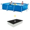 Intex swimmingpool - Rampool - 300 x 200 x 75 cm - Inklusive solsegel
