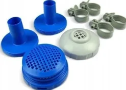 Intex Typ A Poolpump 3785 L/H med filter, slangar & klämman för 244-366 cm pooler