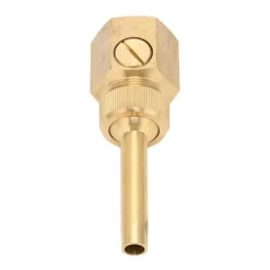 Invändig gänga fontänmunstycke Mässing Justerbart vattenspruthuvud med ventil för dammDN25 32mm