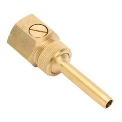 Invändig gänga fontänmunstycke Mässing Justerbart vattenspruthuvud med ventil för dammDN25 32mm