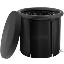 Isbadkar för idrottare, uppblåsbart kallvattenterapibad, bärbart stoppbadkar för återhämtning