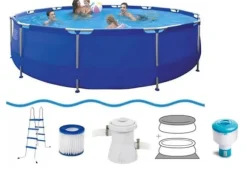Jilong Avenli - pool med pump - 450 x 90 cm - komplett