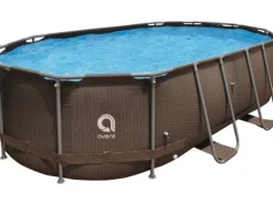 JiLong Trädgårdsbassäng JILONG Super Rattan 427x275x100 cm