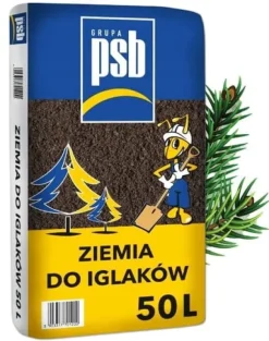Jord för barrträd med gödselmedel PSB 50 l