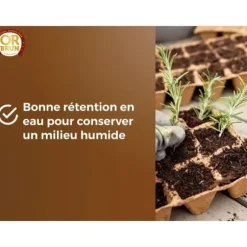 Jord för Sådd - OR BRUN - OBRTSEM6U - 6L - Förbättrar Dräneringen - Optimal VattenRetention