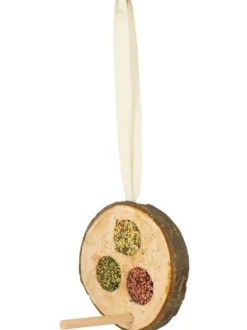 JR FARM - Disc Trio - läckra godbitar för lek och mums för alla papegojor 70g