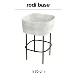 Järnställ för RODI & OVER blomkrukor, h77cm