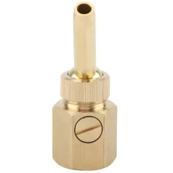 Justerbart universellt mässings rakt fontänmunstycke fontänspruthuvud invändig gänga (DN15)