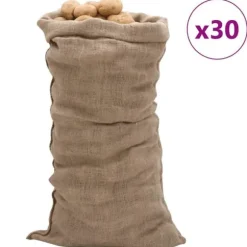 Jutesäckar 30 st 65x135 cm 100% jute 220 gsm