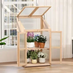 Kallväxthus, 69x58x121 cm, Natur