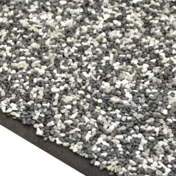 Kantmatta för trädgård - Slitstarkt PP-fleece | Färg: Grå | Storlek: 400x60 cm