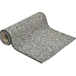 Kantmatta grå för trädgårdsdamm - Slitstark nonwoven PP-fleece | Storlek: 1250x40 cm