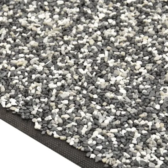 Kantmatta grå för trädgårdsdamm - Slitstark nonwoven PP-fleece | Storlek: 1250x40 cm