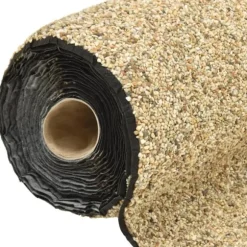 Kantmatta i naturlig sand för bäck och damm | Storlek: 250x60 cm