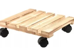 Kesper Mobile växtställ, furuträ, 100 kg