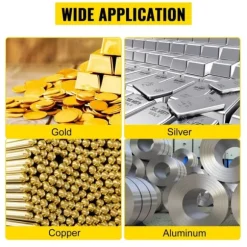 6Kg kopparkapacitet 1350°C professionell propanmetallsmältugn, snabb/effektiv uppvärmning, utmärkt värmeisolering, hög säkerhet, kompletta tillbehör | CDON