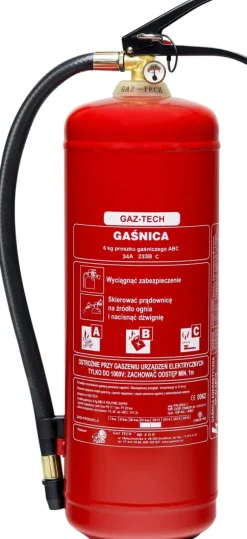 kg pulverbrandsläckare - OGP 6X ABC/E